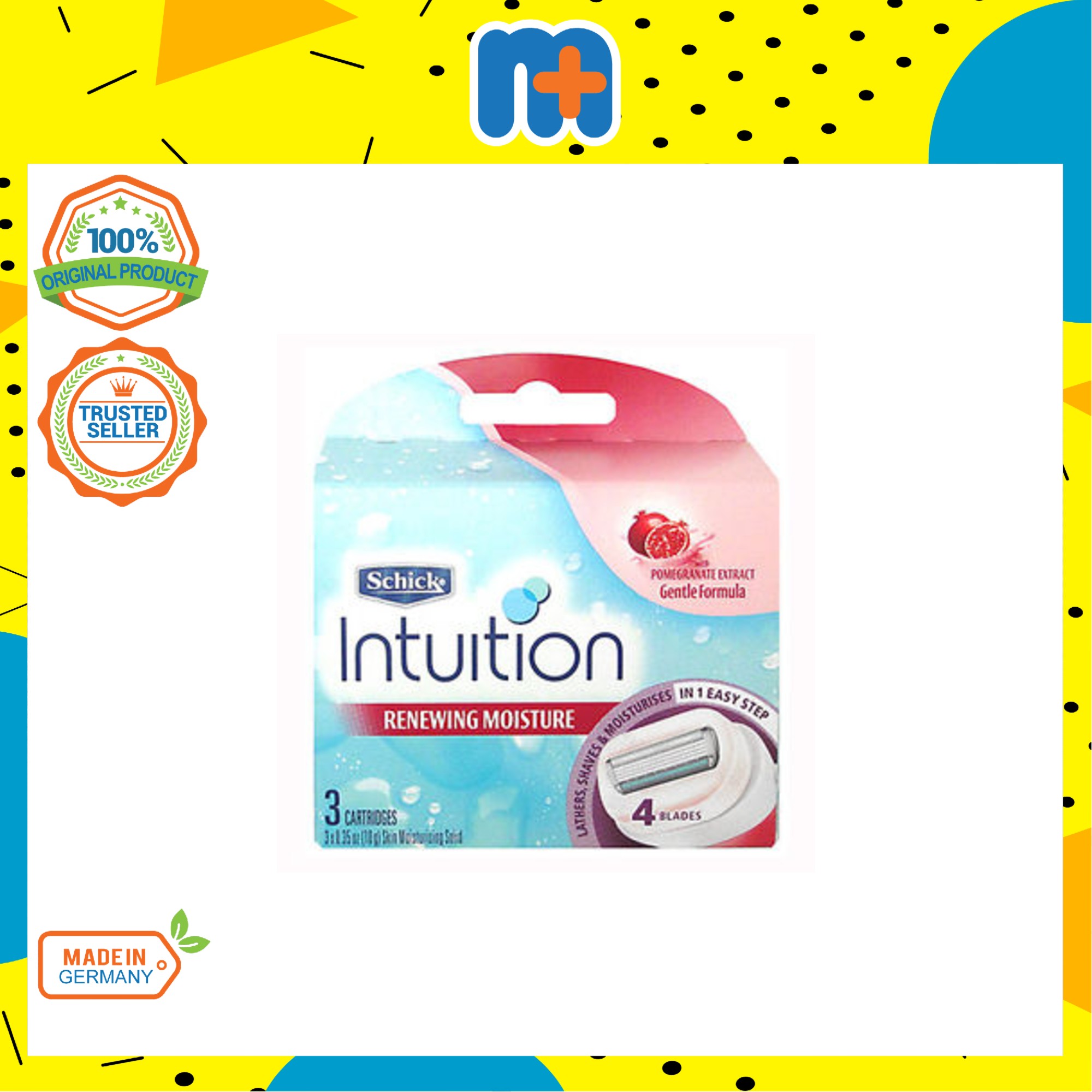 SCHICK INTUITION POMEGRANATE REFILL